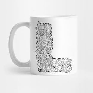 Letter L Mug